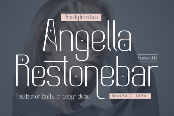 Angella Restonebar: A Display Font Built for Editorial Clarity