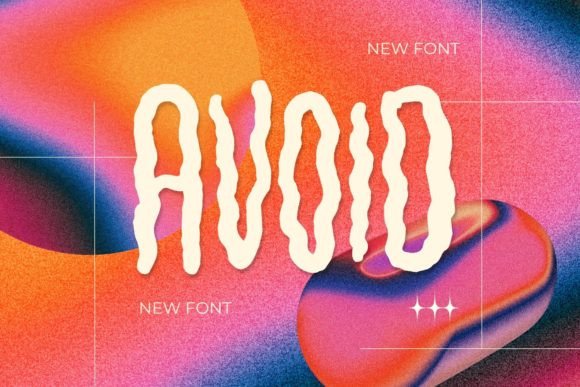 Avoid: A Display Font That Anchors Editorial Mood
