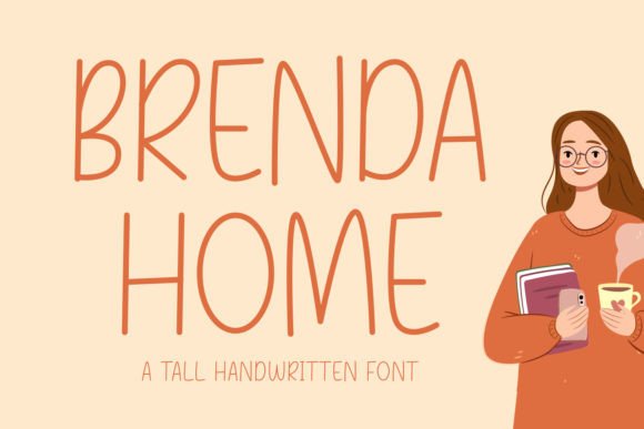 Brenda Home: A Display Font That Lifts Campaign Visuals