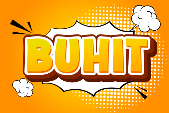 Buhit: A Bold Display Font for Scroll-Stopping Marketing