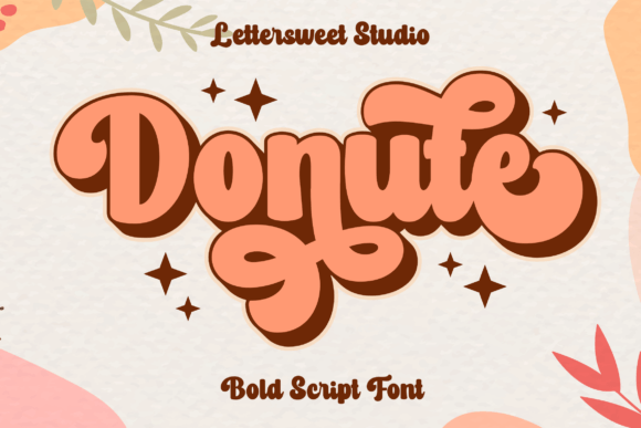 Donute: A Retro Display Font That Elevates Small Business Branding