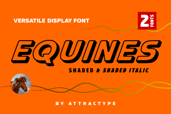 Equines: A Bold Display Font for Modern Digital Branding