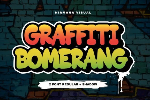 Graffiti Bomerang: A Display Font with Streetwise Editorial Charm