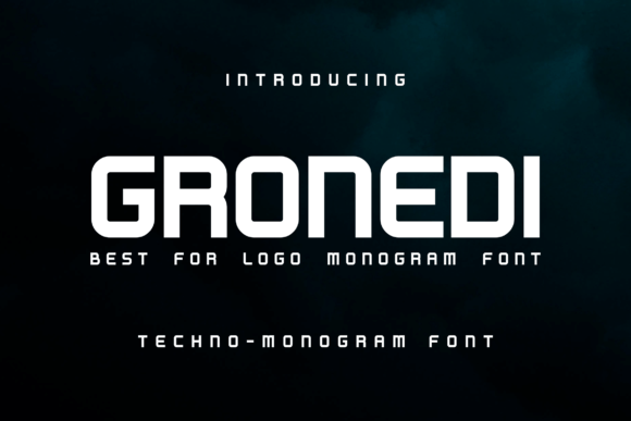 Gronedi: A Modern Display Font That Elevates Digital Branding