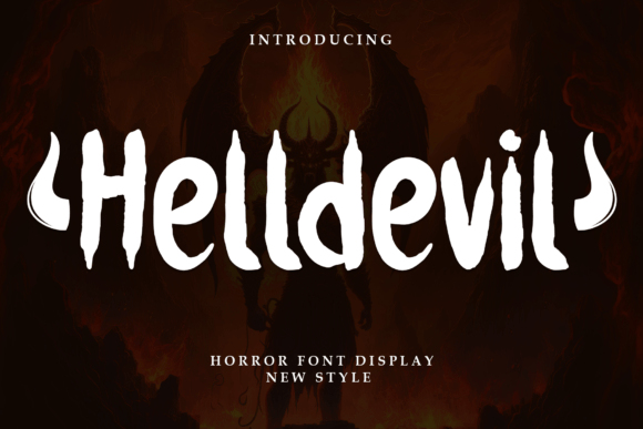 Helldevil Font: The Display Typeface That Stops Scrolling