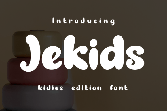 Jekids: A Playful Display Font for Handmade Kids’ Products