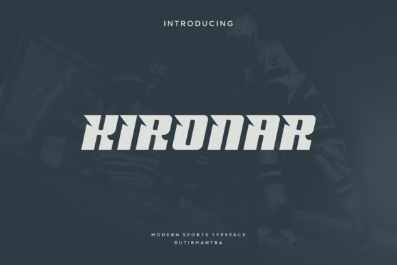 Kironar: A Bold Display Font for Handmade Labels & Printables