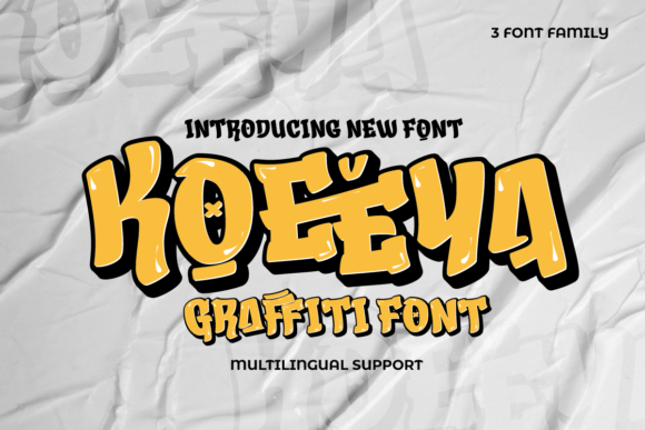Koeeya: A Display Font That Makes Your Brand Feel Human