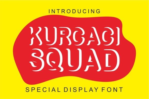 Kurcaci Squad: A Playful Display Font for Campaign Headlines