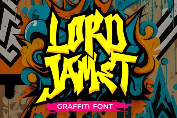 Lord Jamet: A Bold Display Font That Cuts Through the Feed