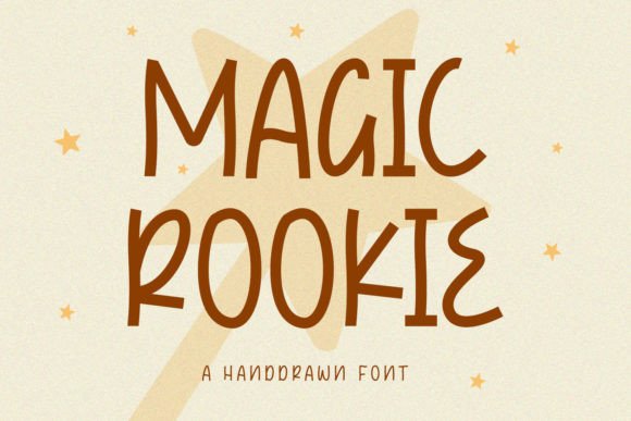 Magic Rookie: A Playful Display Font for Digital Brand Moments
