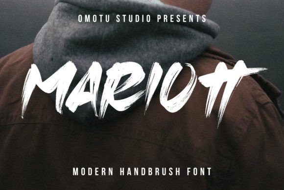 Mariott: A Handwritten Display Font for Bold Digital Branding