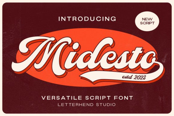 Midesto: A Vintage Script Font That Feels Like Home