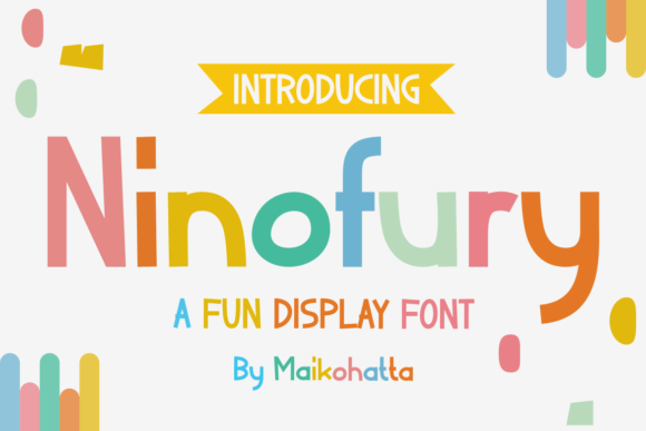 Ninofury: A Playful Display Font That Lifts Your Digital Brand