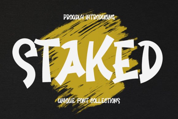 Staked: A Display Font That Elevates Editorial Design