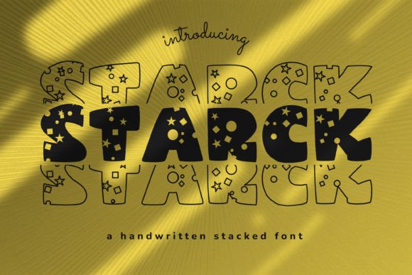 Starck: A Display Font That Makes Your Headlines Instantly Clickable