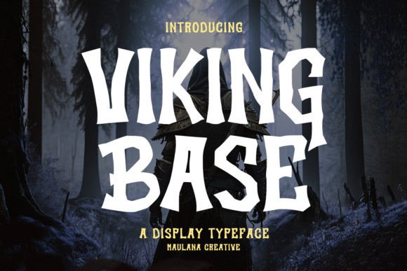 Viking Base: A Display Font That Anchors Your Message